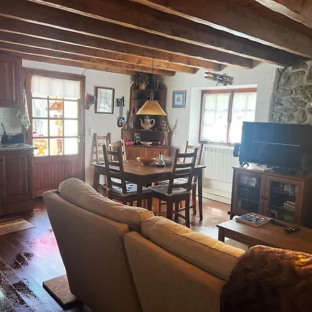 بيت للعطل Casa Con Vistas En Carol Con Terraza Y Chimenea